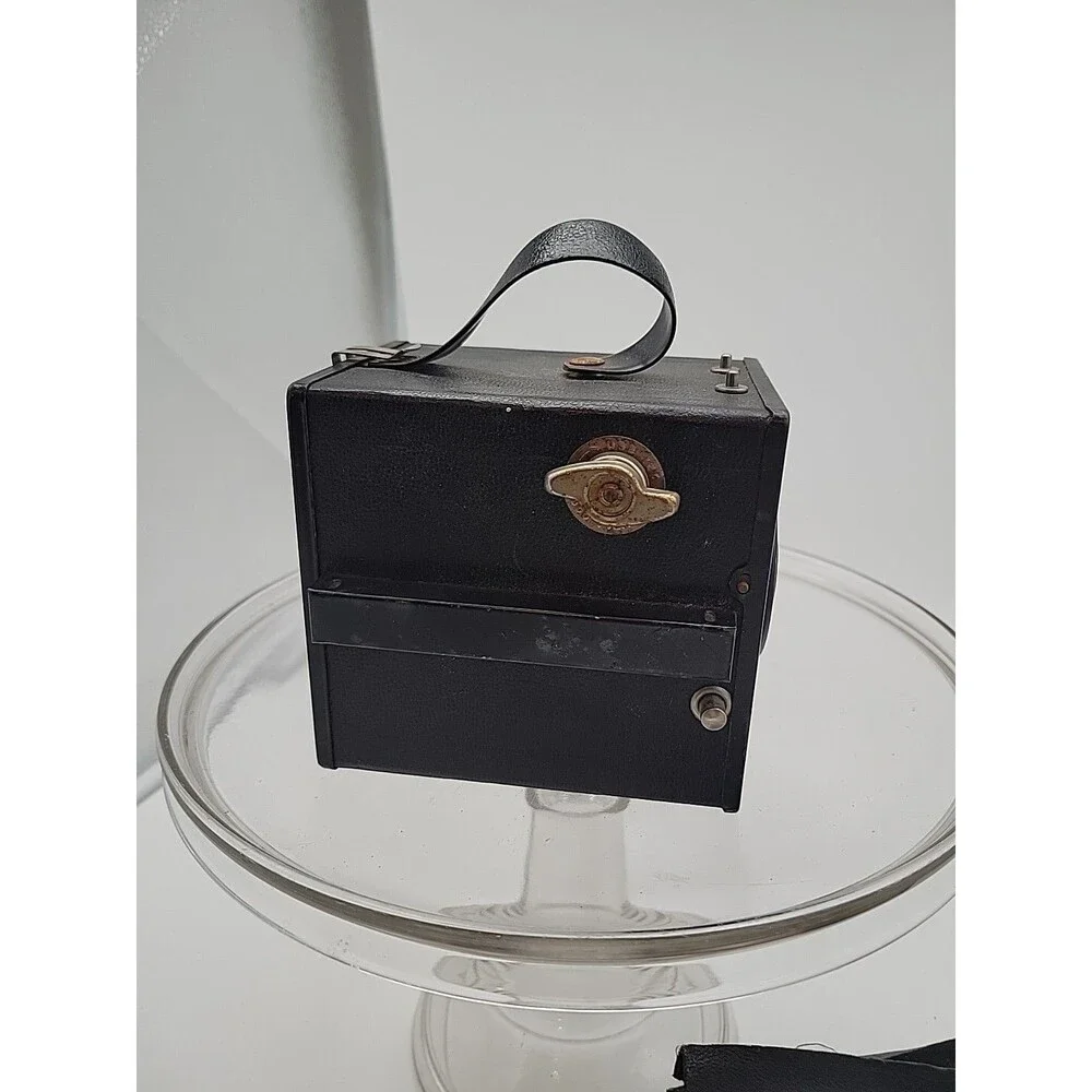 2 Vintage KODAK Six-20 BROWNIE Junior Box Camera For 620 Film & Ansco Shur-flash